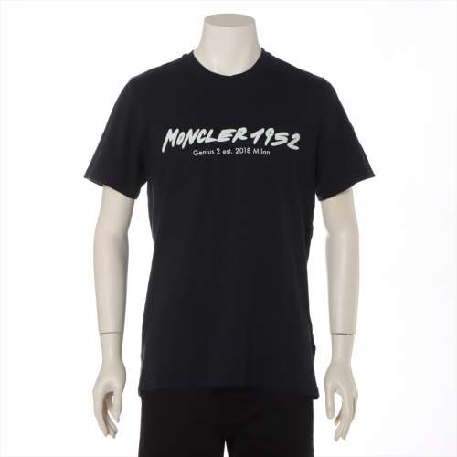 Moncler Genius 1952 coton T-shirts M bleu marine Rang AB