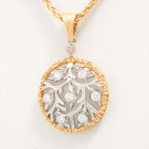 Buccellati Diamants colliers 750(YG×WG) Rang AB