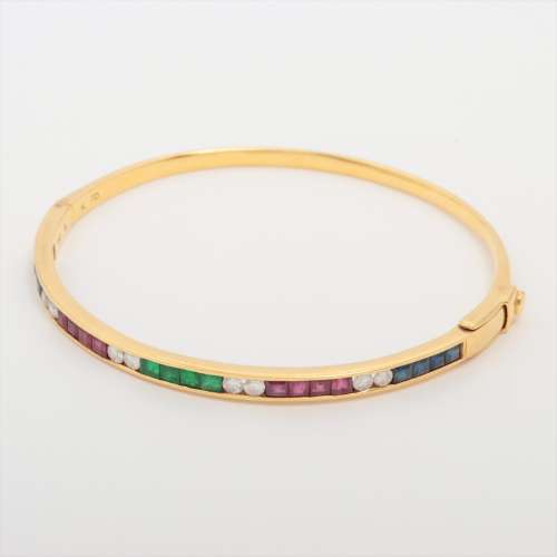 multicolore Diamants bracelets 750 Rang B