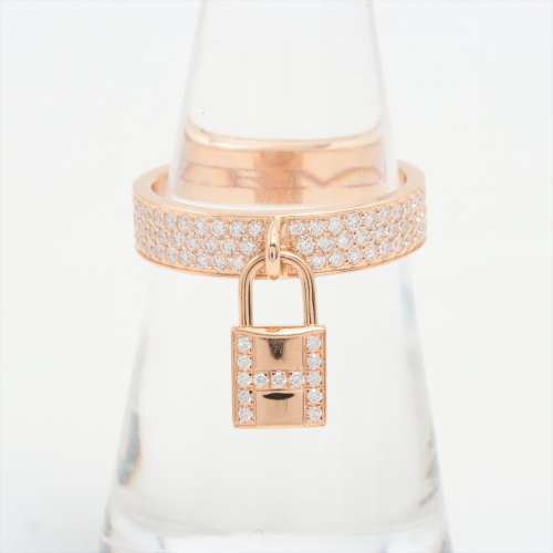 Hermès Kerry Diamants bagues 750(PG) 52 Rang AB