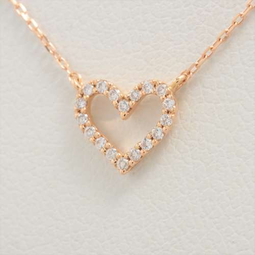 bijoux en forme d'étoile Diamants colliers K18(PG) Rang AB