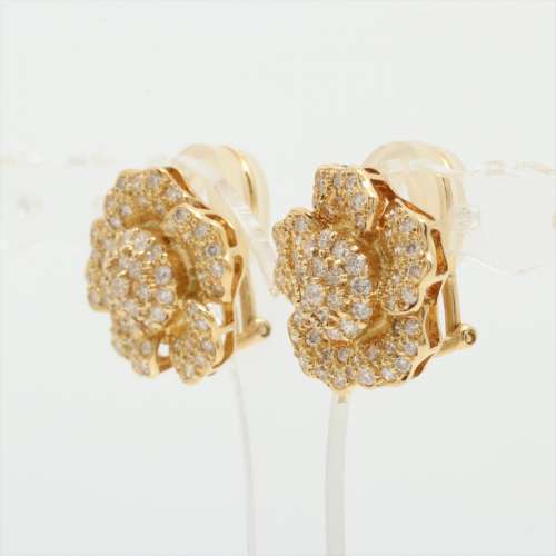 Diamants piercing pour boucles d'oreilles K18 Rang B