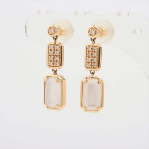 Vendome Aoyama Colored stone diamond Piercing jewelry K18(YG) AB rank