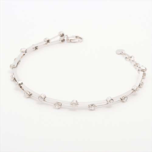 Diamants bracelets K18WG×18K Rang B