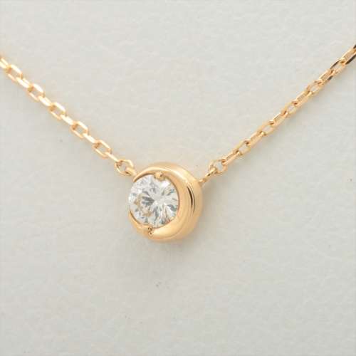 bijoux en forme d'étoile Diamants colliers K18(YG) Rang AB