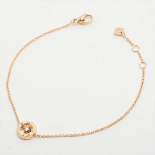 Chanel Coco Crush 1P Diamants bracelets 750(YG) Un rang