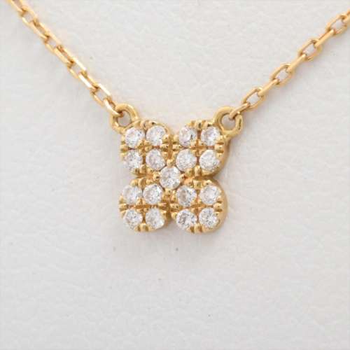Aker Diamants colliers K18(YG) Rang AB