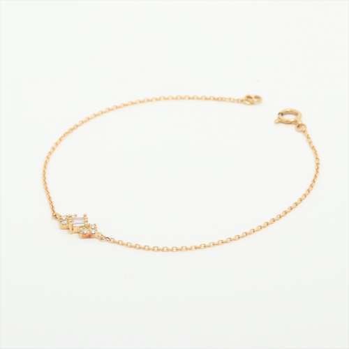Belciola Diamants bracelets K18(YG) Rang AB