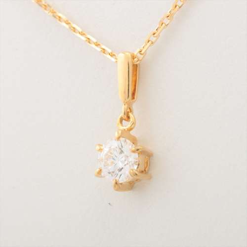 Mikimoto Diamants colliers K18(YG) Rang AB