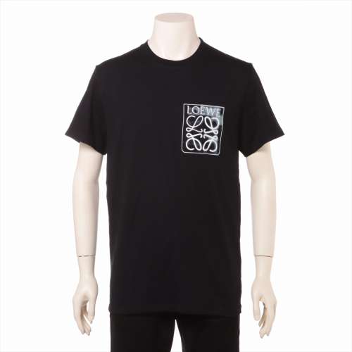 Loewe anagramme coton T-shirts S noir Rang AB