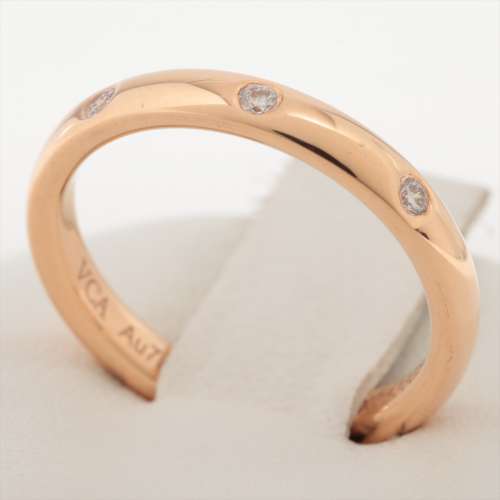 Van Cleef & Arpels Infini Etoile 3P diamond rings 750(PG) 47 AB rank