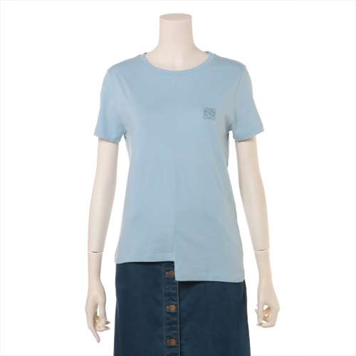 Loewe anagramme coton T-shirts S bleu Rang AB
