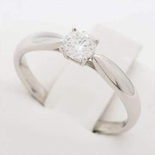 Tiffany Harmony diamond rings Pt950 F AB rank