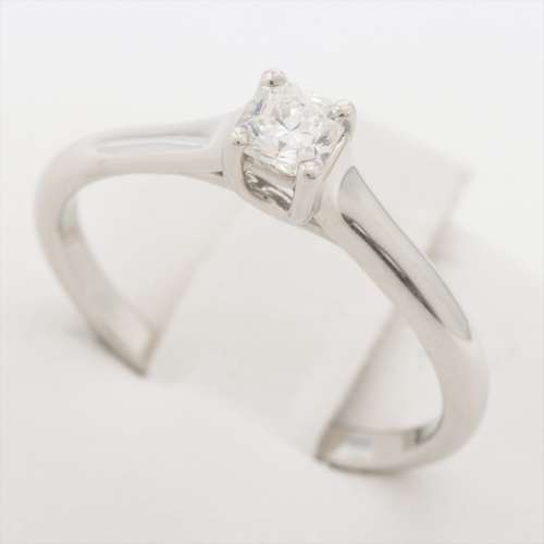 Tiffany Lucida diamond rings Pt950 G AB rank