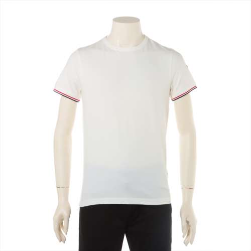 Moncler coton T-shirts 20 ans S blanc Un rang