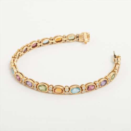 multicolore Diamants bracelets 18K Rang B