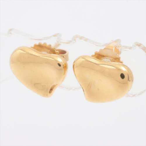 Tiffany Full Heart Piercing jewelry 750(YG) AB rank
