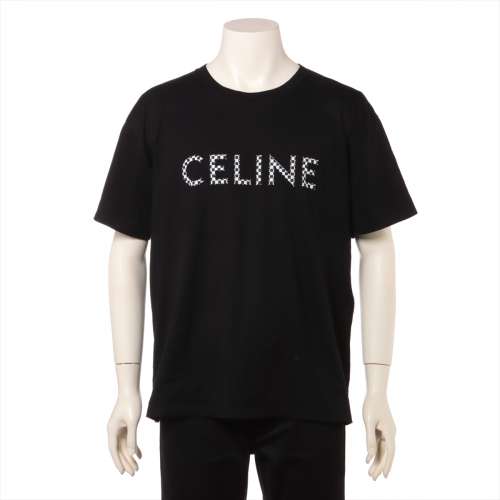 Céline coton T-shirts 21AW M noir Rang AB