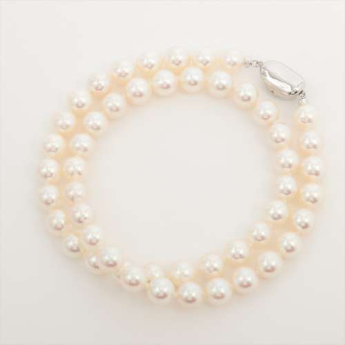 Pearl Necklace SV Approx. 8.0 mm to 8.5 mm B rank
