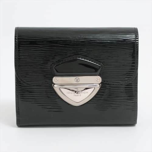 Vuitton Épi Porte Feuille Joy M66582 portefeuille compact noir Rang AB