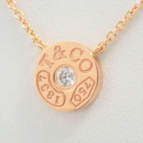 Tiffany 1837 cercles Diamants colliers 750(PG) Rang AB