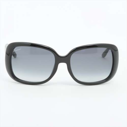 Gucci plastique lunettes de soleil noir Rang AB