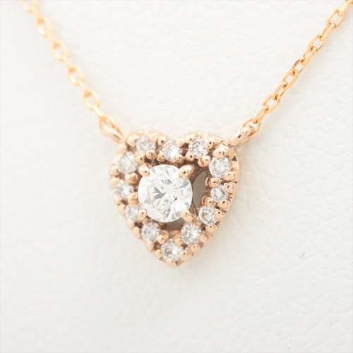 Vendome Aoyama Diamants colliers K18(PG) Rang AB