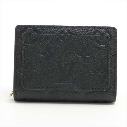 Vuitton monogramme Unplant Huile de Porto Clare M80151 portefeuille compact noir Rang AB