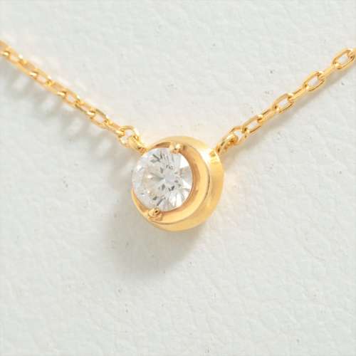 STAR JEWELRY diamond Necklace K18(YG) AB rank