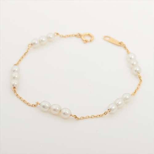 TASAKI Pearl Bracelet K18(YG) AB rank