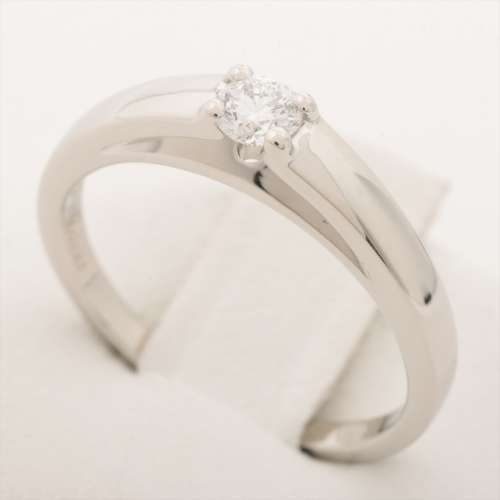 Bvlgari Marry Me Solitaire diamond rings Pt950 D AB rank