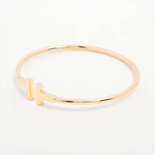 Tiffany T Wire Bracelet 750(YG) AB rank