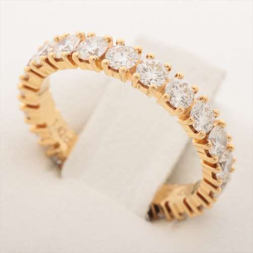 Cartier Destiné Full Eternity diamond rings 750(YG) 48 AB rank