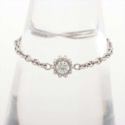 Dior Mimi rose Diamants anneau 750(WG) 52 Rang AB