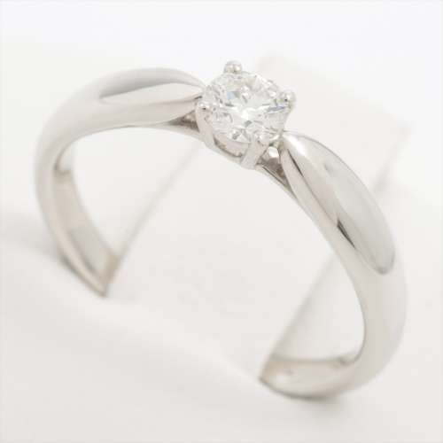 Tiffany Harmony diamond rings Pt950 F A rank